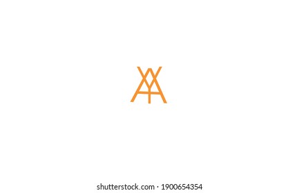 abstract and unique alphabet letters YA,AY,A,Y logo