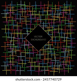 Abstractas fondo hermoso único con muchos puntos de colores de diseño