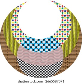 Diseño único Abstractas con círculo de patrón colorido, Clipart multicolor, Life Creative Multi Material Gradient Color Circle Pattern, g, Circle, Plantilla, Plantilla colorida degradada,