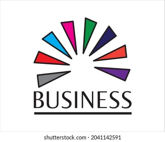 ABSTRACT UNIQUE LOGO FULL COLOR LOGO