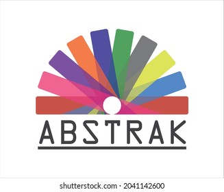 ABSTRACT UNIQUE LOGO FULL COLOR LOGO