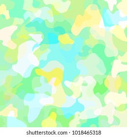 Abstract unique soft shape blending. Colorful background vector.