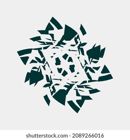 abstract and unique vector image illustration for decoration