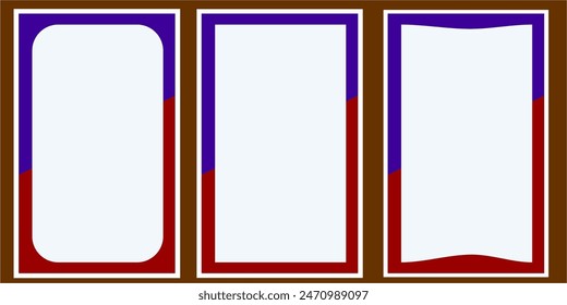 Abstract universal art templates. For wedding, birthday, invite, poster, business card, flyer, banner, brochure, post in social networks, advertising, cover, background. Vector illustration eps.
