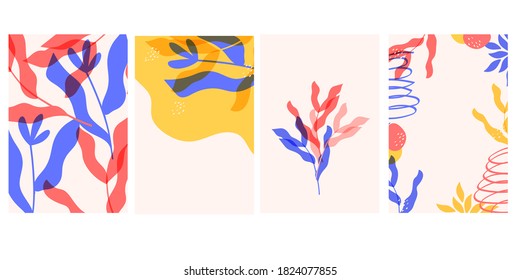 Resumen de plantillas de fondo artístico universal ilustraciones vectoriales. Diseño creativo, bueno para la cobertura, invitación, banner, pancarta, folleto, afiche, tarjeta, volante, medios sociales y otros.