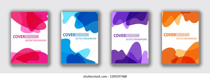 Abstract universal colorful covers design. Web header template. Minimal geometric pattern gradients. Design for card, invitation, banner idea, book cover, booklet print, flyer.