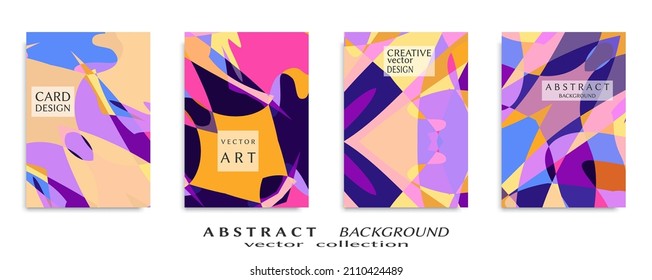 Abstract universal geometric texture, web header template. Collage page, design for card, invitation, brochure or banner idea, book cover, booklet print, flyer sheet a4