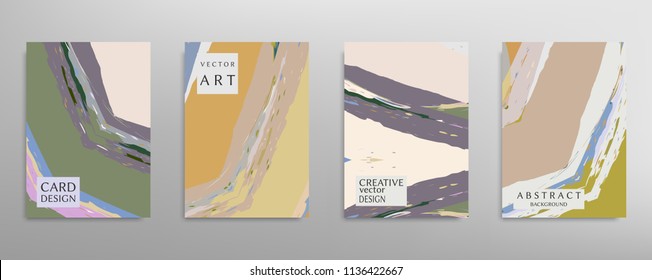 Abstract universal grunge art texture, web header template. Collage page, design for card, invitation, brochure brush strokes style, banner idea, book cover, booklet print, flyer sheet a4