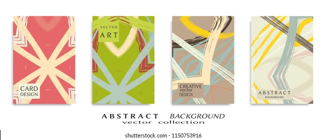 Abstract universal grunge art texture, web header template. Collage page, design for card, invitation, brochure brush strokes style, banner idea, book cover, booklet print, flyer sheet a4