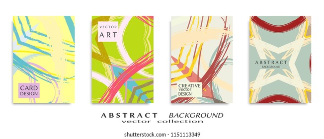 Abstract universal grunge art texture, web header template. Collage page, design for card, invitation, brochure brush strokes style, banner idea, book cover, booklet print, flyer sheet a4