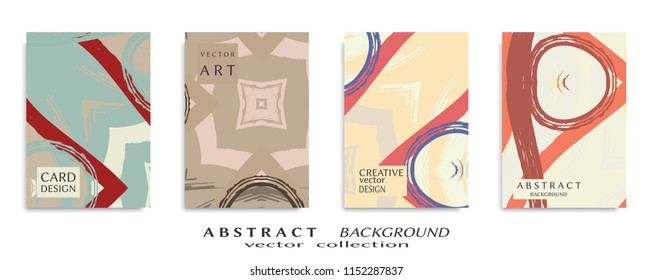 Abstract universal grunge art texture, web header template. Collage page, design for card, invitation, brochure brush strokes style, banner idea, book cover, booklet print, flyer sheet a4
