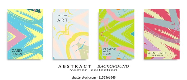 Abstract universal grunge art texture, web header template. Collage page, design for card, invitation, brochure brush strokes style, banner idea, book cover, booklet print, flyer sheet a4