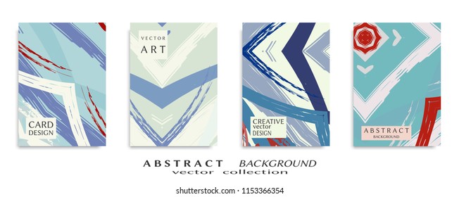 Abstract universal grunge art texture, web header template. Collage page, design for card, invitation, brochure brush strokes style, banner idea, book cover, booklet print, flyer sheet a4