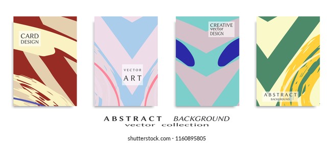 Abstract universal grunge art texture, web header template. Collage page, design for card, invitation, brochure brush strokes style, banner idea, book cover, booklet print, flyer sheet a4