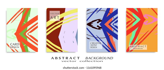 Abstract universal grunge art texture, web header template. Collage page, design for card, invitation, brochure brush strokes style, banner idea, book cover, booklet print, flyer sheet a4