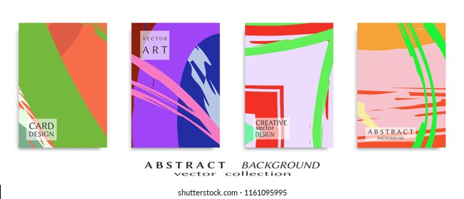 Abstract universal grunge art texture, web header template. Collage page, design for card, invitation, brochure brush strokes style, banner idea, book cover, booklet print, flyer sheet a4
