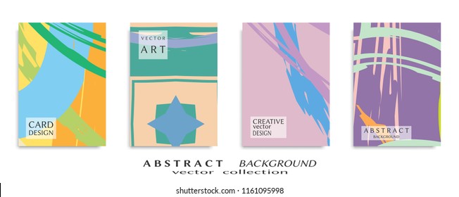 Abstract universal grunge art texture, web header template. Collage page, design for card, invitation, brochure brush strokes style, banner idea, book cover, booklet print, flyer sheet a4
