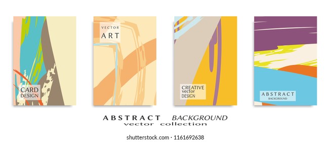 Abstract universal grunge art texture, web header template. Collage page, design for card, invitation, brochure brush strokes style, banner idea, book cover, booklet print, flyer sheet a4