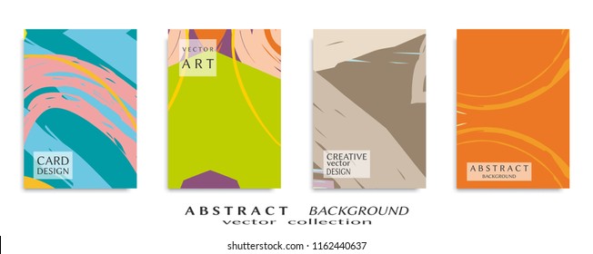 Abstract universal grunge art texture, web header template. Collage page, design for card, invitation, brochure brush strokes style, banner idea, book cover, booklet print, flyer sheet a4