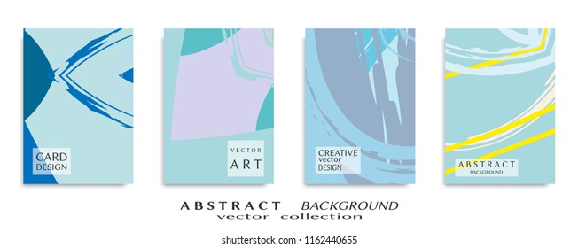 Abstract universal grunge art texture, web header template. Collage page, design for card, invitation, brochure brush strokes style, banner idea, book cover, booklet print, flyer sheet a4