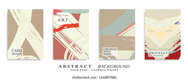 Abstract universal grunge art texture, web header template. Collage page, design for card, invitation, brochure brush strokes style, banner idea, book cover, booklet print, flyer sheet a4