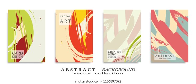 Abstract universal grunge art texture, web header template. Collage page, design for card, invitation, brochure brush strokes style, banner idea, book cover, booklet print, flyer sheet a4