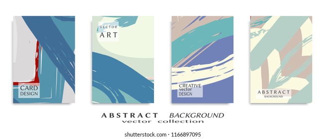 Abstract universal grunge art texture, web header template. Collage page, design for card, invitation, brochure brush strokes style, banner idea, book cover, booklet print, flyer sheet a4
