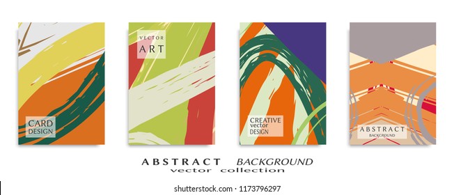 Abstract universal grunge art texture, web header template. Collage page, design for card, invitation, brochure brush strokes style, banner idea, book cover, booklet print, flyer sheet a4