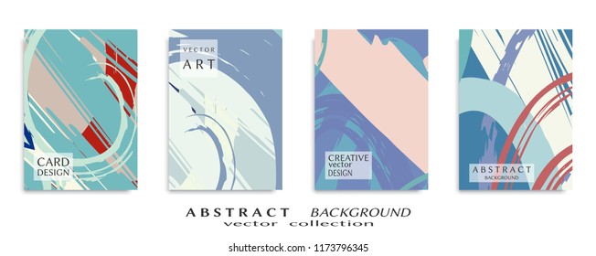 Abstract universal grunge art texture, web header template. Collage page, design for card, invitation, brochure brush strokes style, banner idea, book cover, booklet print, flyer sheet a4