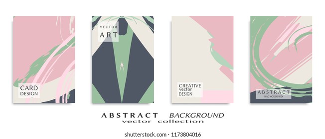 Abstract universal grunge art texture, web header template. Collage page, design for card, invitation, brochure brush strokes style, banner idea, book cover, booklet print, flyer sheet a4