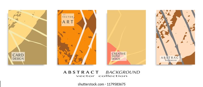 Abstract universal grunge art texture, web header template. Collage page, design for card, invitation, brochure brush strokes style, banner idea, book cover, booklet print, flyer sheet a4