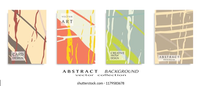 Abstract universal grunge art texture, web header template. Collage page, design for card, invitation, brochure brush strokes style, banner idea, book cover, booklet print, flyer sheet a4