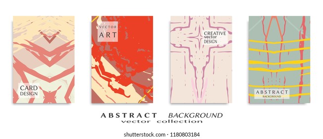 Abstract universal grunge art texture, web header template. Collage page, design for card, invitation, brochure brush strokes style, banner idea, book cover, booklet print, flyer sheet a4