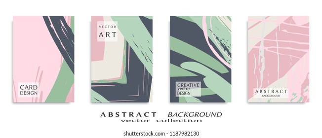 Abstract universal grunge art texture, web header template. Collage page, design for card, invitation, brochure brush strokes style, banner idea, book cover, booklet print, flyer sheet a4
