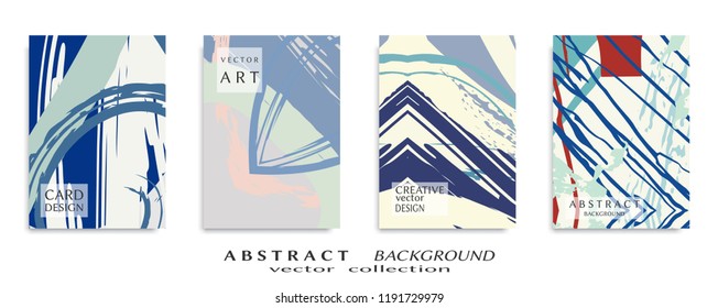 Abstract universal grunge art texture, web header template. Collage page, design for card, invitation, brochure brush strokes style, banner idea, book cover, booklet print, flyer sheet a4