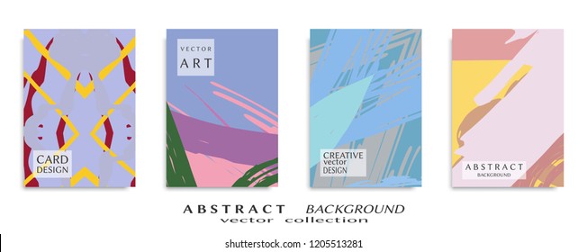 Abstract universal grunge art texture, web header template. Collage page, design for card, invitation, brochure brush strokes style, banner idea, book cover, booklet print, flyer sheet a4