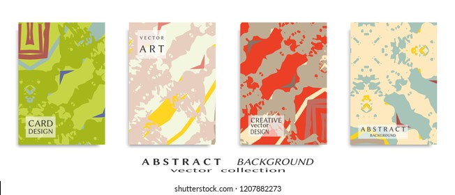 Abstract universal grunge art texture, web header template. Collage page, design for card, invitation, brochure brush strokes style, banner idea, book cover, booklet print, flyer sheet a4