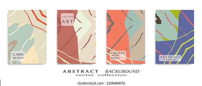Abstract universal grunge art texture, web header template. Collage page, design for card, invitation, brochure brush strokes style, banner idea, book cover, booklet print, flyer sheet a4