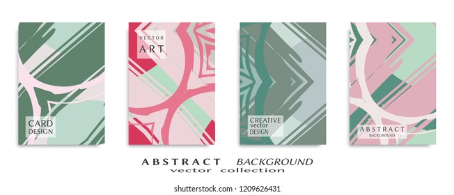 Abstract universal grunge art texture, web header template. Collage page, design for card, invitation, brochure brush strokes style, banner idea, book cover, booklet print, flyer sheet a4