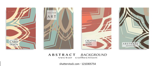 Abstract universal grunge art texture, web header template. Collage page, design for card, invitation, brochure brush strokes style, banner idea, book cover, booklet print, flyer sheet a4