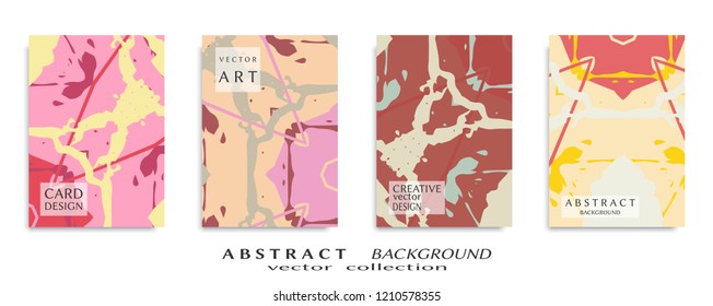 Abstract universal grunge art texture, web header template. Collage page, design for card, invitation, brochure brush strokes style, banner idea, book cover, booklet print, flyer sheet a4