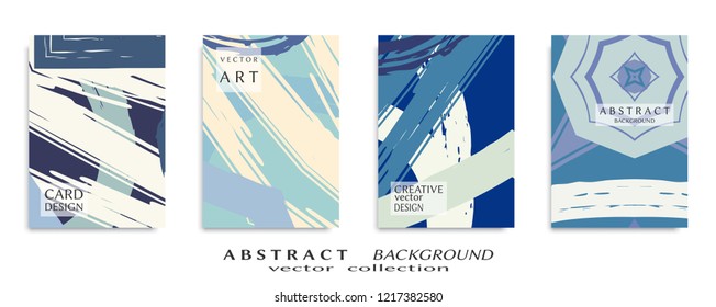 Abstract universal grunge art texture, web header template. Collage page, design for card, invitation, brochure brush strokes style, banner idea, book cover, booklet print, flyer sheet a4
