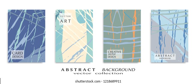 Abstract universal grunge art texture, web header template. Collage page, design for card, invitation, brochure brush strokes style, banner idea, book cover, booklet print, flyer sheet a4
