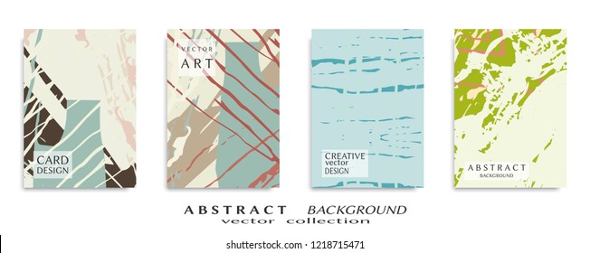 Abstract universal grunge art texture, web header template. Collage page, design for card, invitation, brochure brush strokes style, banner idea, book cover, booklet print, flyer sheet a4