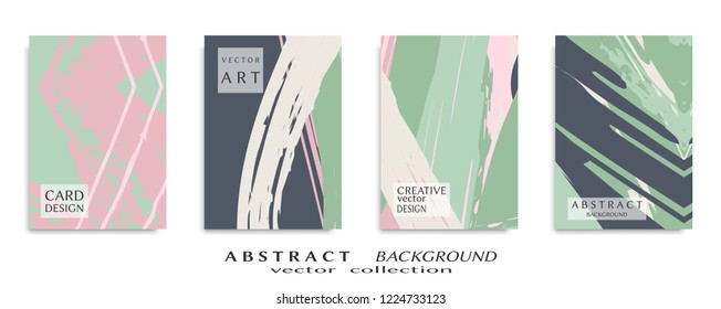 Abstract universal grunge art texture, web header template. Collage page, design for card, invitation, brochure brush strokes style, banner idea, book cover, booklet print, flyer sheet a4