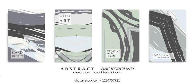 Abstract universal grunge art texture, web header template. Collage page, design for card, invitation, brochure brush strokes style, banner idea, book cover, booklet print, flyer sheet a4