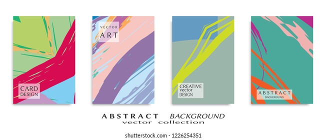 Abstract universal grunge art texture, web header template. Collage page, design for card, invitation, brochure brush strokes style, banner idea, book cover, booklet print, flyer sheet a4