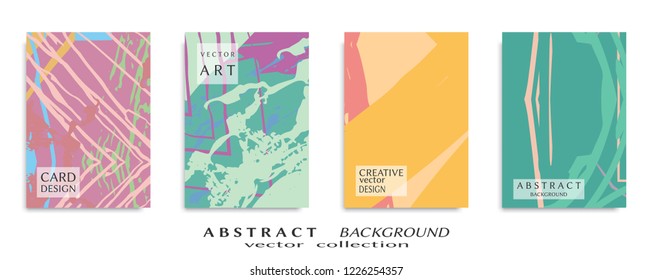 Abstract universal grunge art texture, web header template. Collage page, design for card, invitation, brochure brush strokes style, banner idea, book cover, booklet print, flyer sheet a4