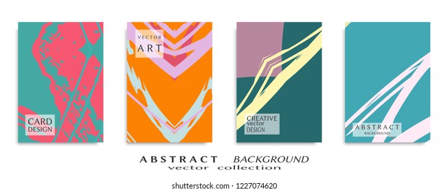 Abstract universal grunge art texture, web header template. Collage page, design for card, invitation, brochure brush strokes style, banner idea, book cover, booklet print, flyer sheet a4