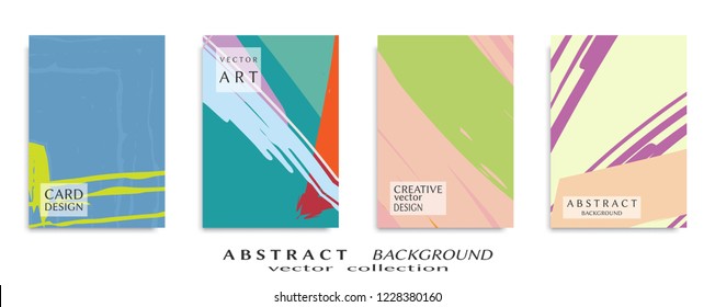 Abstract universal grunge art texture, web header template. Collage page, design for card, invitation, brochure brush strokes style, banner idea, book cover, booklet print, flyer sheet a4